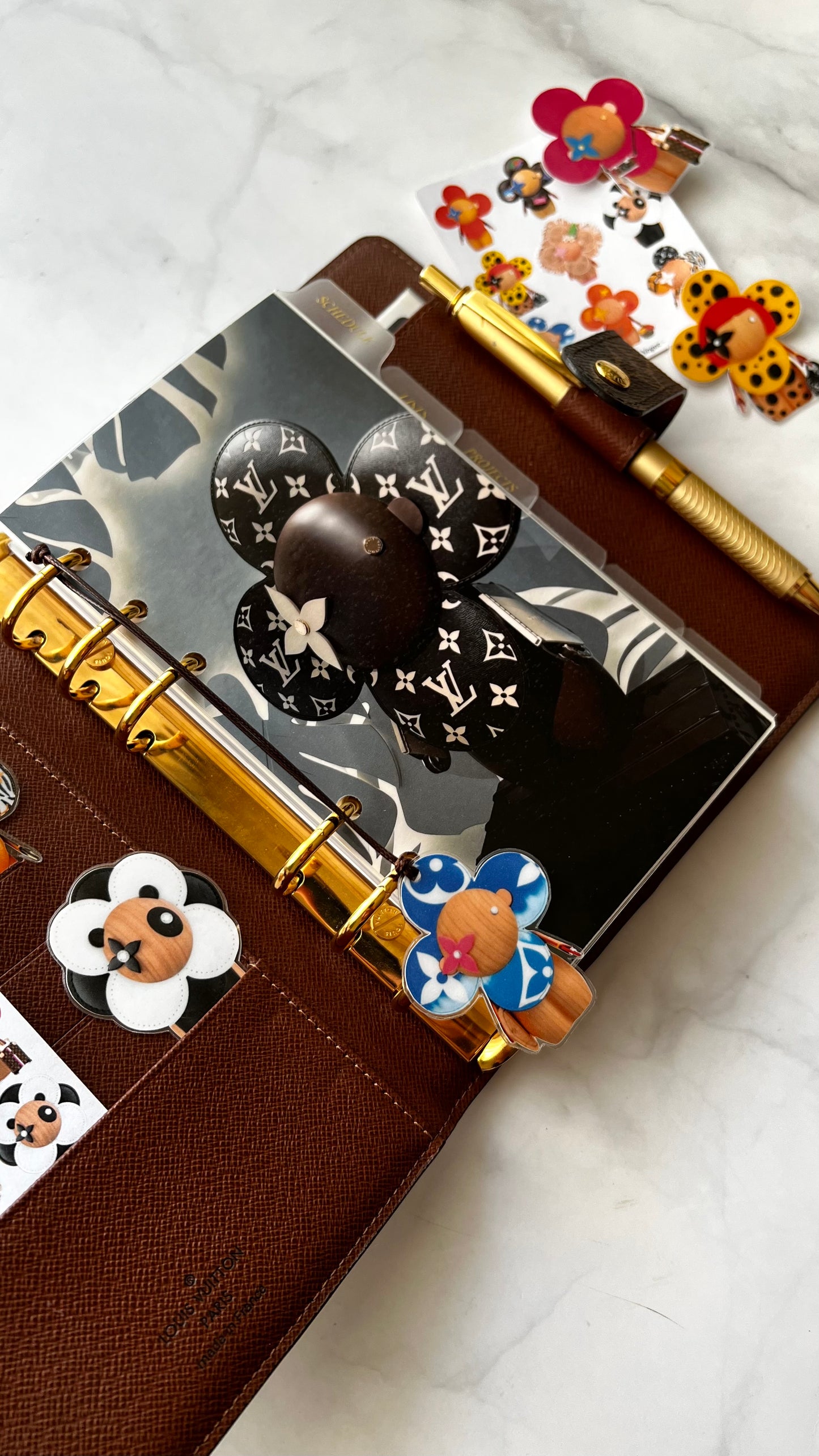 Midnight Vivienne - Beautiful Dashboard Divider for your planner / agenda