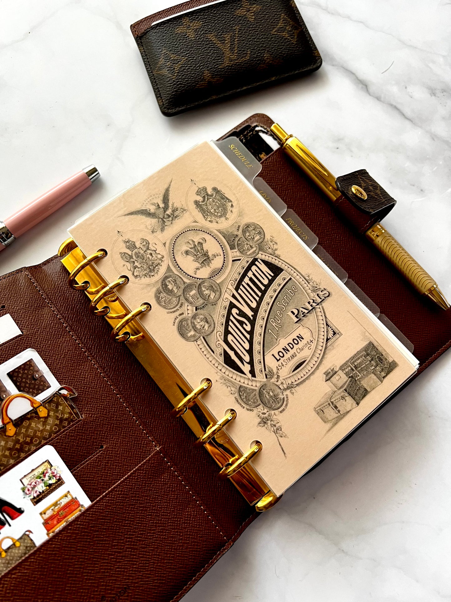 L’ Antique - Beautiful Dashboard Divider for your planner / agenda