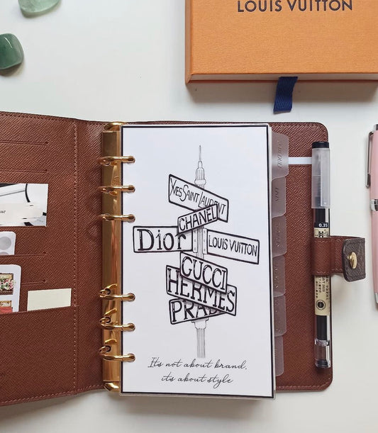 It’s not about Style - Beautiful Dashboard Divider for your planner / agenda