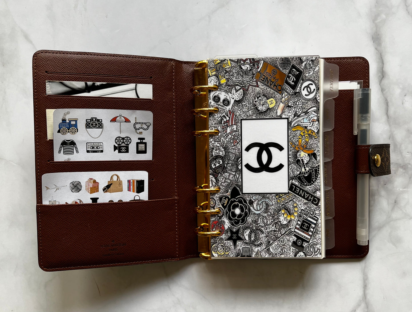 CC Party - Beautiful Dashboard Divider for your planner / agenda