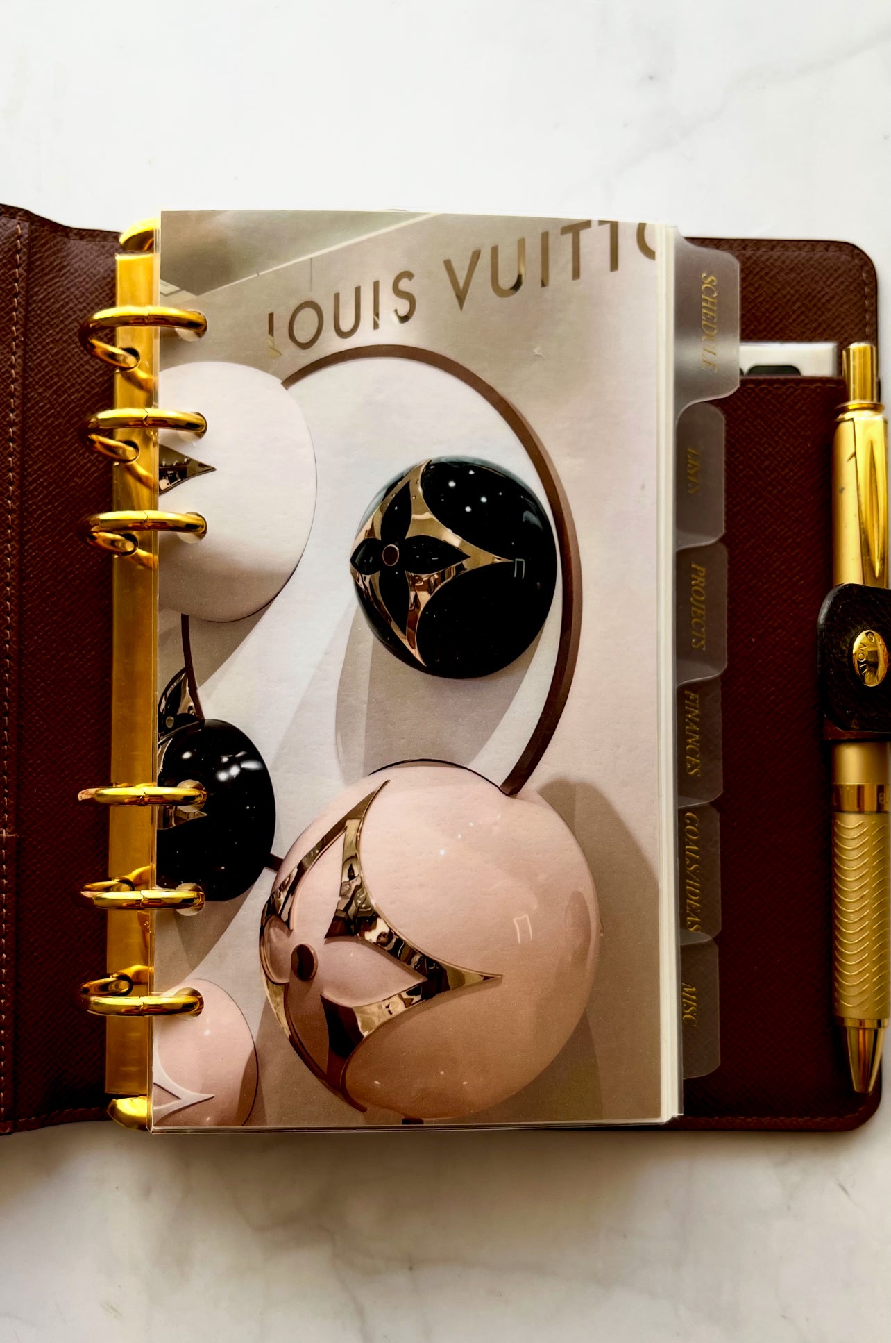 Shiny Affair - Beautiful Dashboard Divider for your planner / agenda