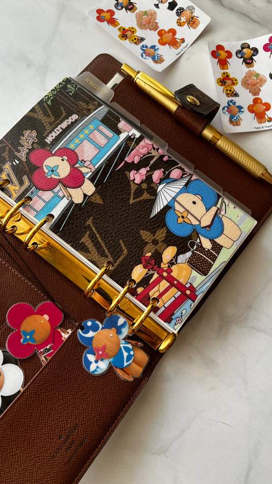 Fashion Bloom - Beautiful Dashboard Divider for your planner / agenda