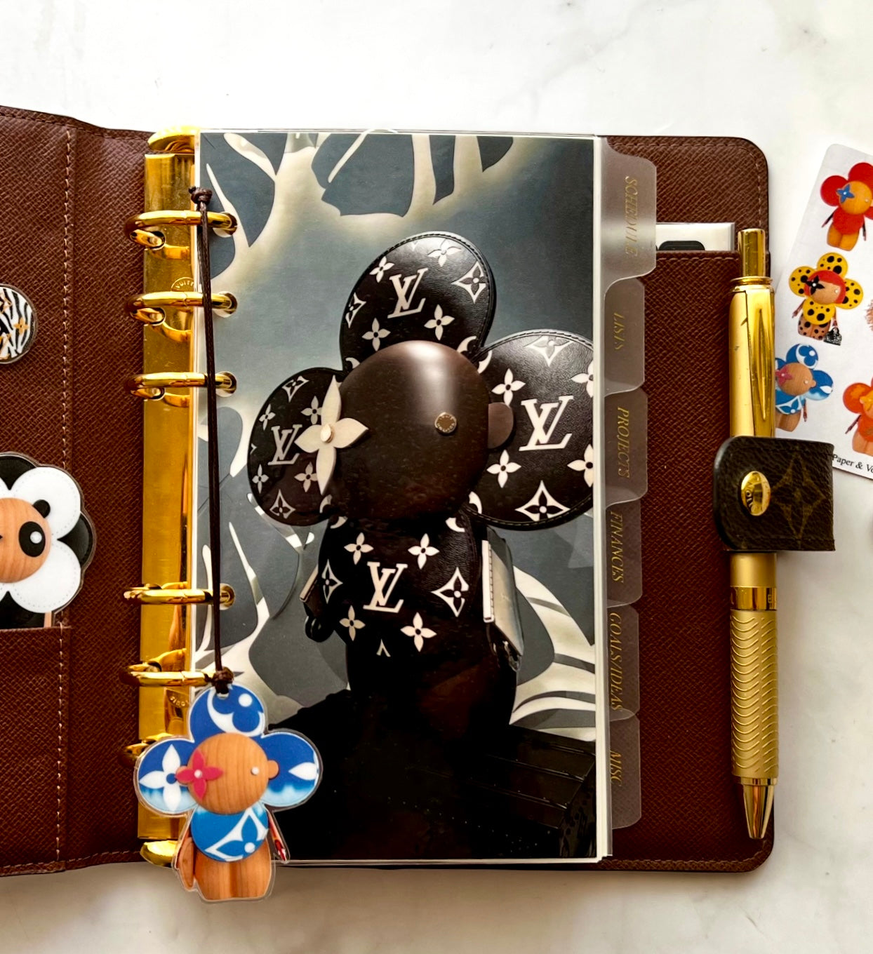 Midnight Vivienne - Beautiful Dashboard Divider for your planner / agenda