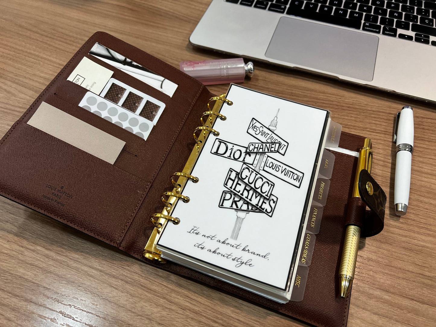 It’s not about Style - Beautiful Dashboard Divider for your planner / agenda