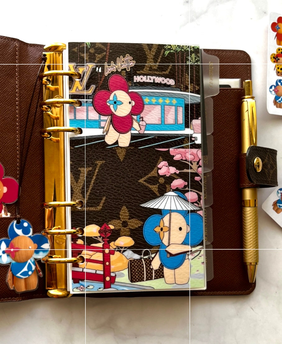 Fashion Bloom - Beautiful Dashboard Divider for your planner / agenda