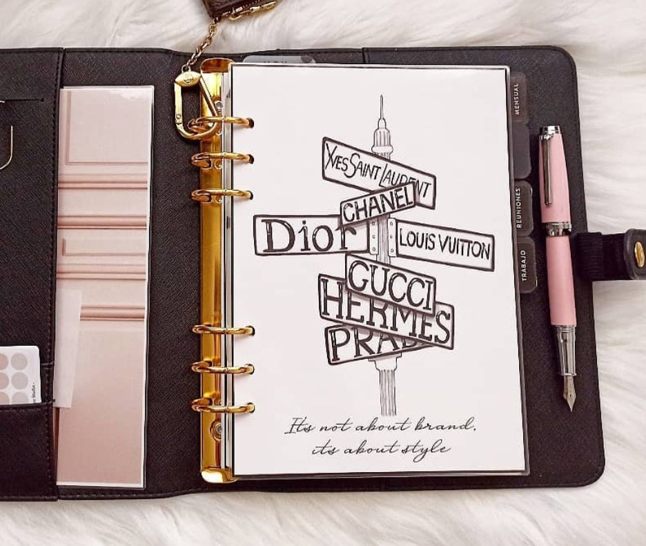 It’s not about Style - Beautiful Dashboard Divider for your planner / agenda