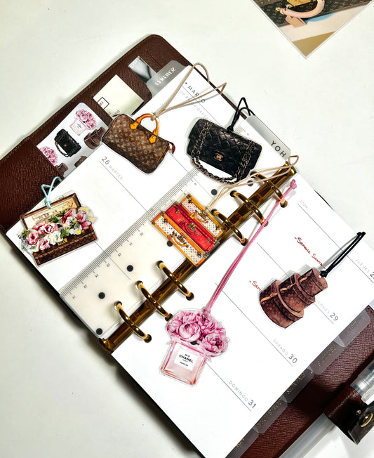 The Bookmark - Fashion Bookmarks for your agenda / planner. 6 different designs, choose yours!