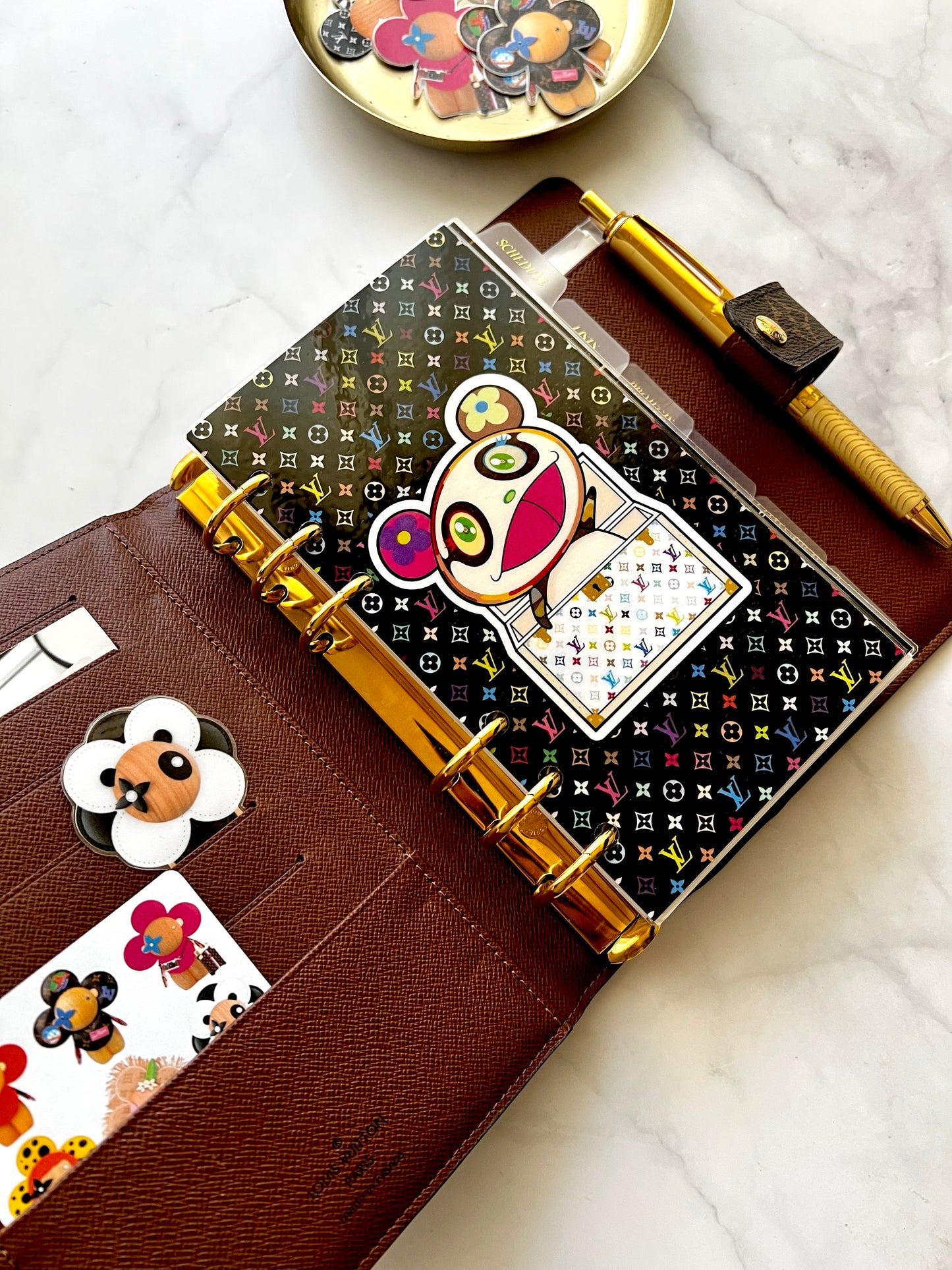 Love and panda bmc - Beautiful Dashboard Divider for your planner / agenda