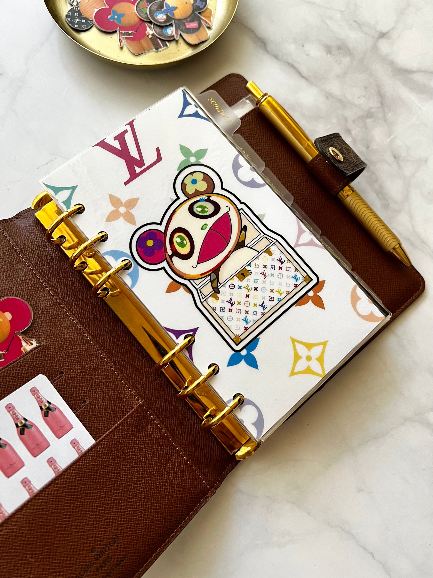 Love and Panda - Beautiful Dashboard Divider for your planner / agenda